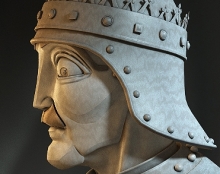 Medieval King sculpt