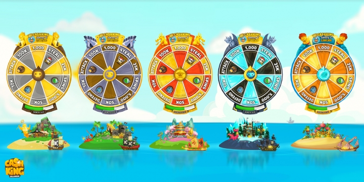 משחק קריאטיבי: Cash King Islands