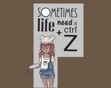 Ctrl+Z T-shirt design concept