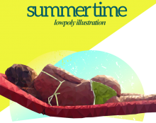 Summertime - lowpoly