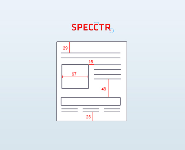 Specctr - תוסף חלומי לפוטושופ ליצירת מסמך הגדרות עיצוב
