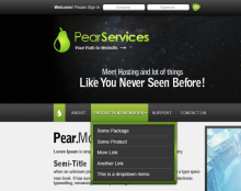 Pear Services - Hosting site