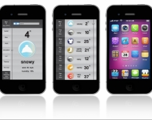 עיצוב אפליקציית מזג אויר